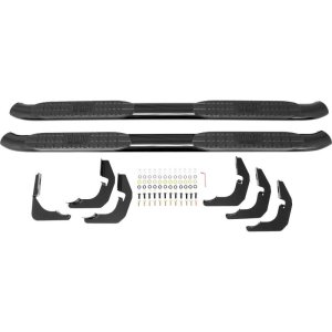 GMC Sierra 1500 Nerf Step Bars - Westin - PRO TRAXX 4 Oval - Black - `14-`18