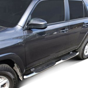 Toyota 4Runner Nerf Bars - Westin - PRO TRAXX 4 Oval - Polished Stainless Steel - `14-`17