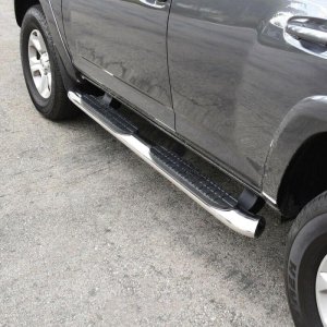 Toyota 4Runner Nerf Bars - Westin - PRO TRAXX 4 Oval - Polished Stainless Steel - `14-`17