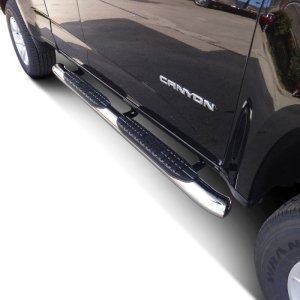 Chevrolet Colorado Nerf Bars - Westin - PRO TRAXX 4 Oval - Polished Stainless Steel - `15-`18