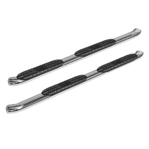 Jeep Wrangler JLU Nerf Step Bars - Westin - PRO TRAXX 4 Oval - Polished Stainless Steel - `18-`23