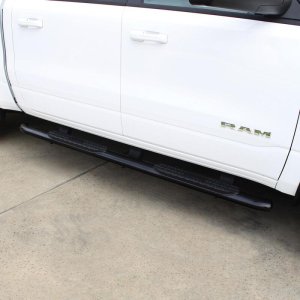 Ram 1500 Quad Cab Nerf Bars - Westin - PRO TRAXX 4 Oval - Black - `19-`20
