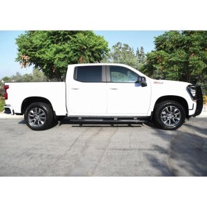 GMC Sierra 1500 Crew Cab Nerf Bars - Westin - PRO TRAXX 4 - Black - 2019