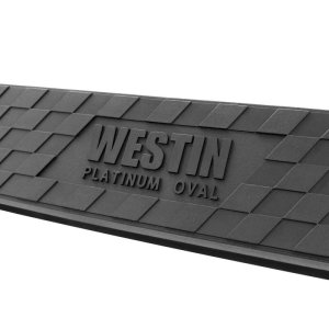 GMC Sierra 1500 Nerf Bars - Westin - Platinum 4 Oval - Black - `19-`22