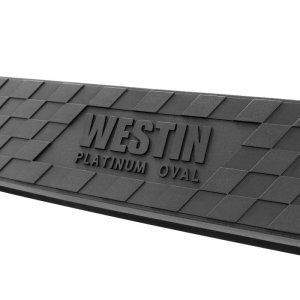 GMC Sierra 1500 Crew Cab Nerf Bars - Westin - Platinum 4 - Black - 2019