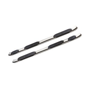 Chevrolet Silverado 3500HD Nerf Bars - Westin - PRO TRAXX 5 Oval Wheel to Wheel - Stainless Steel - `07-`18