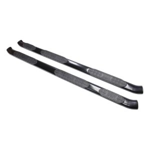 Ford F-250 Nerf Step Bars - Westin - PRO TRAXX 5 Oval Wheel to Wheel - Black - `17-`18