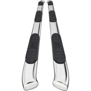 Chevrolet Silverado 2500 Nerf Bars - Westin - PRO TRAXX 5 Oval Wheel to Wheel - Stainless Steel - 2020