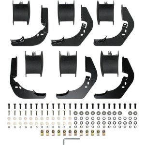 Chevrolet Silverado 1500 Crew Cab Nerf Bars - Westin - PRO TRAXX 5 Oval - Black - `14-`18