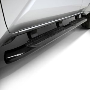Toyota 4Runner Nerf Step Bars - Westin - PRO TRAXX 5 Oval - Semi-Gloss Black - 2025+