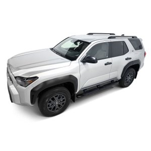 Toyota 4Runner Nerf Step Bars - Westin - PRO TRAXX 5 Oval - Semi-Gloss Black - 2025+