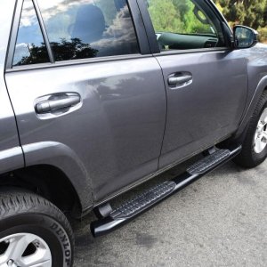 Toyota 4Runner Nerf Bars - Westin - PRO TRAXX 5 Oval - Black - `14-`17