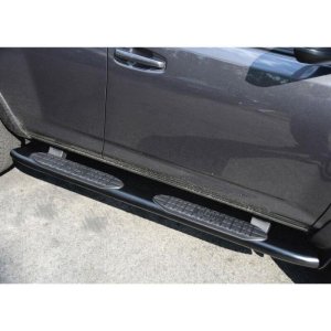 Toyota 4Runner Nerf Bars - Westin - PRO TRAXX 5 Oval - Black - `14-`17