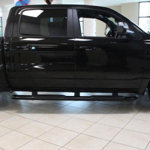 Ram 1500 Crew Cab Nerf Bars - Westin - PRO TRAXX 5 Oval - Black - 2019 Ram 1500 Crew Cab Nerf Bars - Westin - PRO TRAXX 5 Oval - Black - 2019