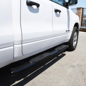 Ram 1500 Nerf Bars - Westin - PRO TRAXX 5 Oval - Black - 2019