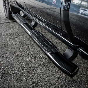 Chevrolet Silverado Nerf Bars - Westin - PRO TRAXX 5 Oval - Black - `19-`20