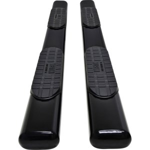 Chevrolet Silverado Crew Cab Nerf Bars - Westin - PRO TRAXX 6, Oval - Black - `19-`21