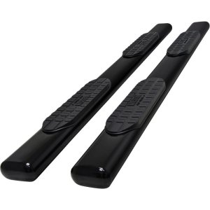 Chevrolet Silverado Crew Cab Nerf Bars - Westin - PRO TRAXX 6, Oval - Black - `19-`21