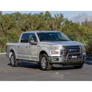 Ford F-150 Nerf Step Bar Mount Kit - Westin - Premier Oval - Black - `15-`18