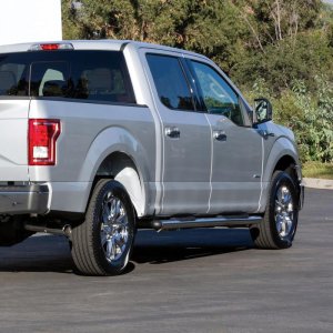 Ford F-150 Nerf Step Bar Mount Kit - Westin - Premier Oval - Black - `15-`18