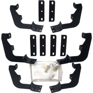 Chevrolet Colorado Nerf Step Bar Mount Kit - Westin - Premier Oval - Black - `15-`18
