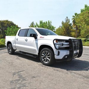 GMC Sierra 1500 Nerf Step Bar Mount Kit - Westin - Premier Oval - Black - 2019