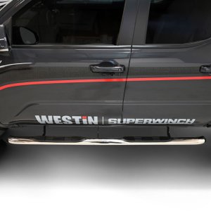 Toyota Tacoma Nerf Bars - Westin - E-Series 3 - Stainless Steel - 2024+