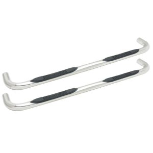 Chevrolet Suburban Nerf Bars - Westin - E-Series 3 Round - Polished Stainless Steel - `00-`13