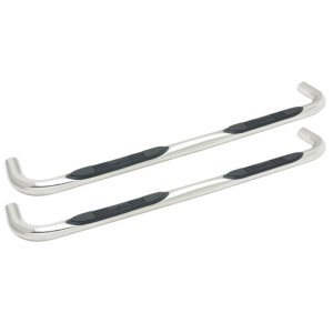 Nissan Titan XD Nerf Bars - Westin - E-Series 3 - Polished Stainless Steel - `16-`18