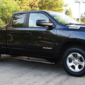 Ram 1500 Crew Cab Nerf Bars - Westin - E-Series 3 - Black - `19-`20