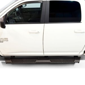RAM 1500 Running Boards - Westin - AT6, Textured Black - Black - `09-`18