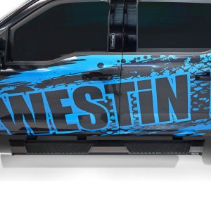 Ford F-250 Running Boards - Westin - AT6 - Black - `17-`25