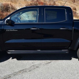 GMC Canyon Running Board Mount Kit - Driver and passenger side - Westin - Black - `15-`18