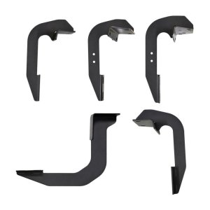 Ford Transit Running Board Mount Kit - Driver's Side and Passenger's Side - Westin - Black - `15-`22