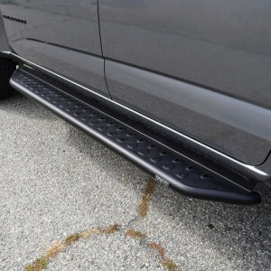 GMC Canyon Running Boards - Westin - Outlaw - Textured Black - `15-`24