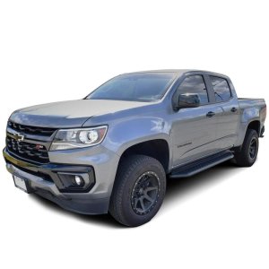 GMC Canyon Running Boards - Westin - Outlaw - Textured Black - `15-`24