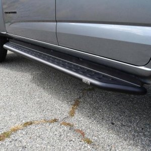 GMC Canyon Running Boards - Westin - Outlaw - Textured Black - `15-`24