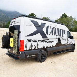 Mercedes-Benz Sprinter Nerf Bars - Westin - Outlaw - Textured Black - `07-`23