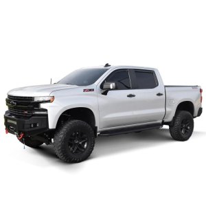 Chevrolet Silverado 1500 Nerf Bars - Westin - Outlaw Running Boards - Textured Black - `19-`23