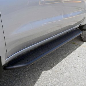 GMC Sierra 1500 Nerf Bars - Westin - Outlaw Running Boards - Textured Black - `19-`23