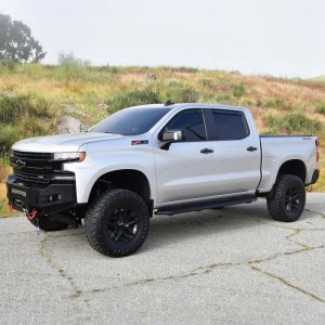GMC Sierra 1500 Nerf Bars - Westin - Outlaw Running Boards - Textured Black - `19-`23