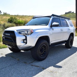 Toyota 4Runner SR5 Running Boards - Westin - Outlaw - Textured Black - `14-`23
