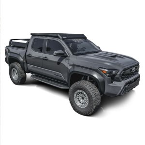 Toyota Tacoma Running Boards - Side - Westin - Outlaw - Textured Black - 2024+