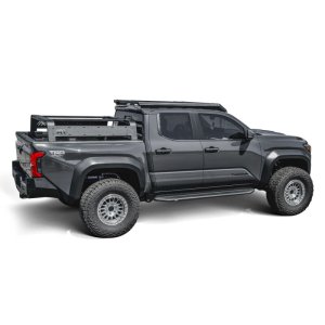 Toyota Tacoma Running Boards - Side - Westin - Outlaw - Textured Black - 2024+