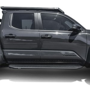 Toyota Tacoma Running Boards - Side - Westin - Outlaw - Textured Black - 2024+