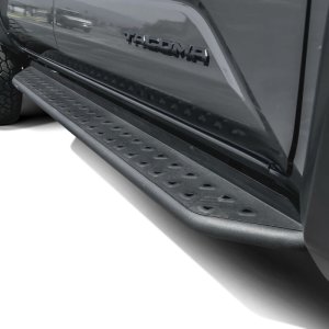 Toyota Tacoma Running Boards - Side - Westin - Outlaw - Textured Black - 2024+