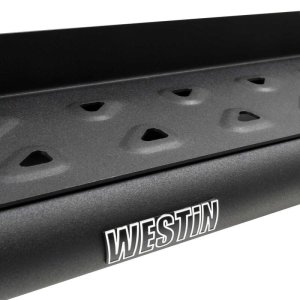 Toyota Tacoma Running Boards - Side - Westin - Outlaw - Textured Black - 2024+