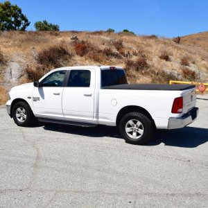 Ram 1500 Crew Cab Nerf Bars - Westin - Outlaw - Textured Black - `19-`23 Ram 1500 Crew Cab Nerf Bars - Westin - Outlaw - Textured Black - `19-`23