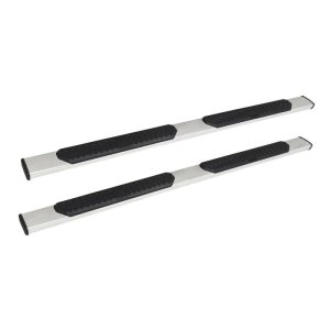 GMC Sierra 1500 Crew Cab Nerf Bars - Westin - R5 with 5 inch wide step area - Stainless Steel - `19-`27