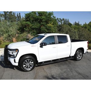 GMC Sierra Nerf Bars - Wheel to Wheel - Westin - R5 Modular, M-Series - Black - 2019